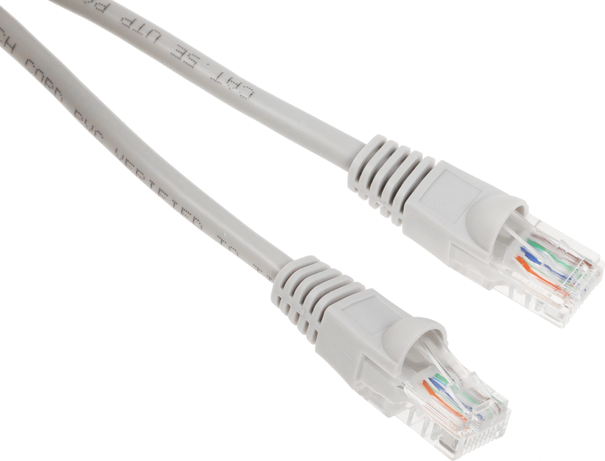 Патч-корд Buro UTP-5E-7M-G cat5E 7м серый
