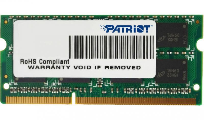 Оперативная память Patriot DDR3-1600 4GB PC-12800 (PSD34G16002S)