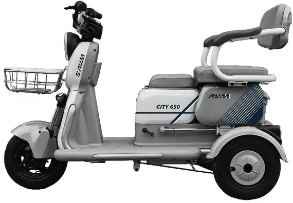 Электротрицикл пассажирский AVM City 650