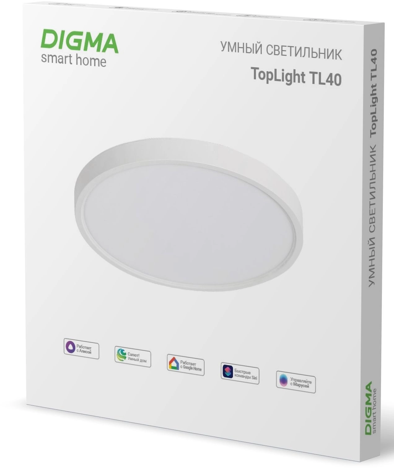 Потолочный светильник Digma TopLight TL40 белый
