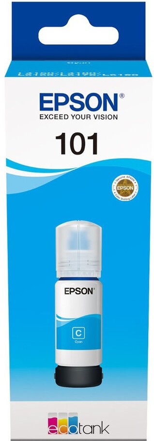 Чернила Epson L101 синий (C13T03V24A)