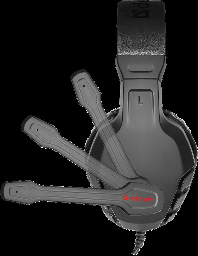 Наушники Defender Gaming Cujo Black/Red (64505)