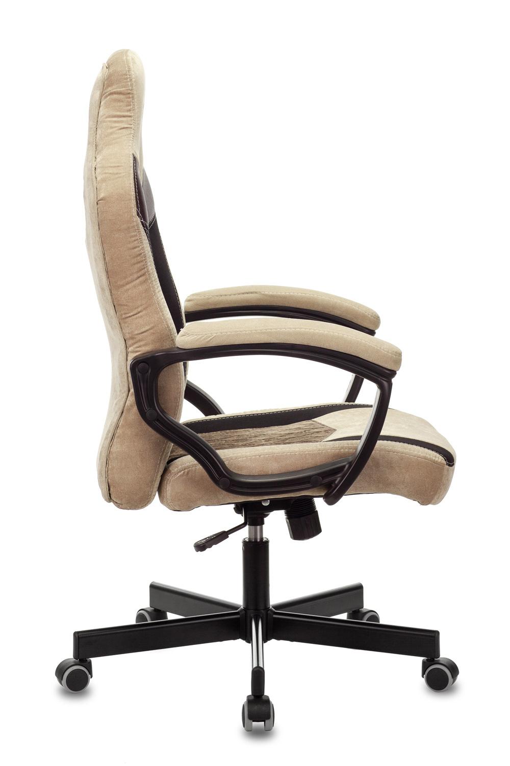 Геймерское кресло Zombie Viking 6 Knight Fabric BR коричневый/бежевый