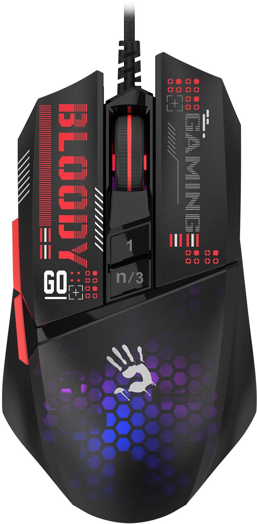 Мышь A4Tech Bloody W60 Max Mini черный
