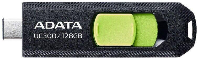 USB Flash-накопитель A-Data UC300 128Gb черный/зеленый (ACHO-UC300-128G-RBK/GN)
