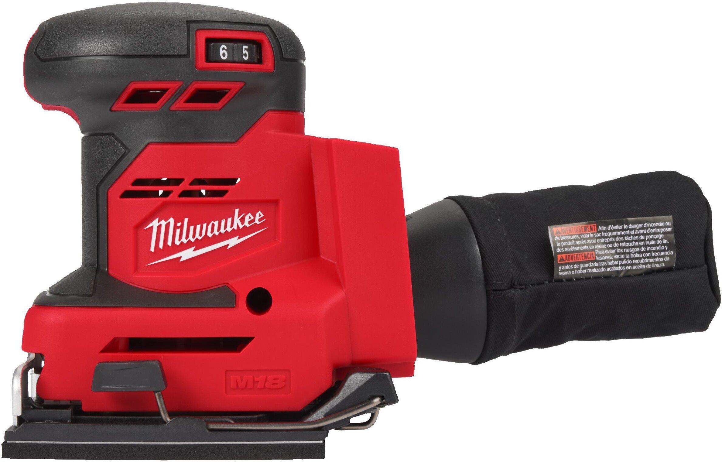 Ленточная шлифмашина Milwaukee M18 BQSS-0 (4933479966)