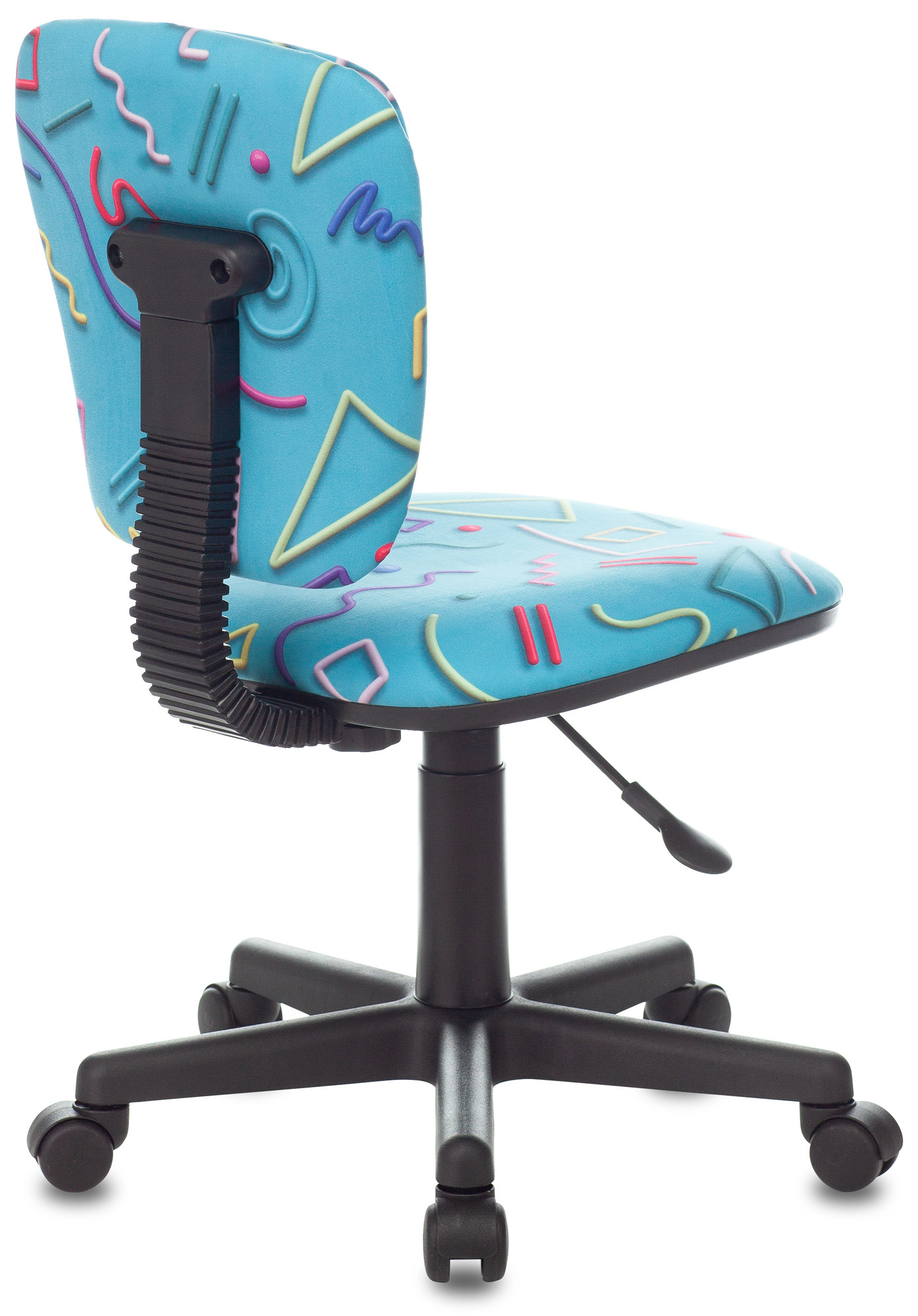 Кресло детское Бюрократ CH-204NX/STICK-BLUE Sticks 06 пластик голубой