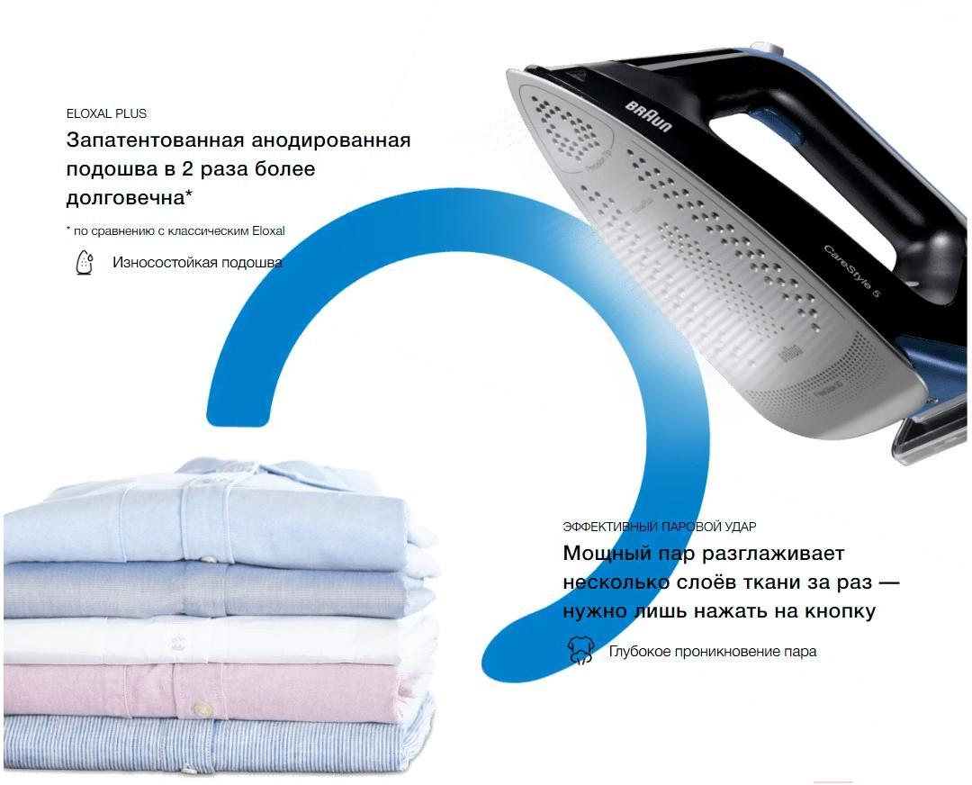 Утюг Braun CareStyle 5 IS5145BK (0128792601)