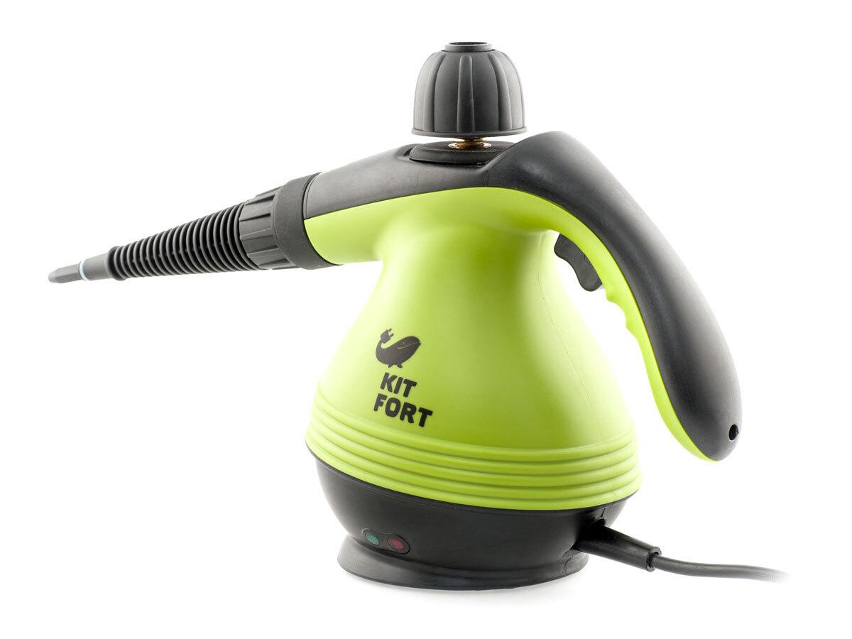 Пароочиститель Kitfort КТ-906 зеленый