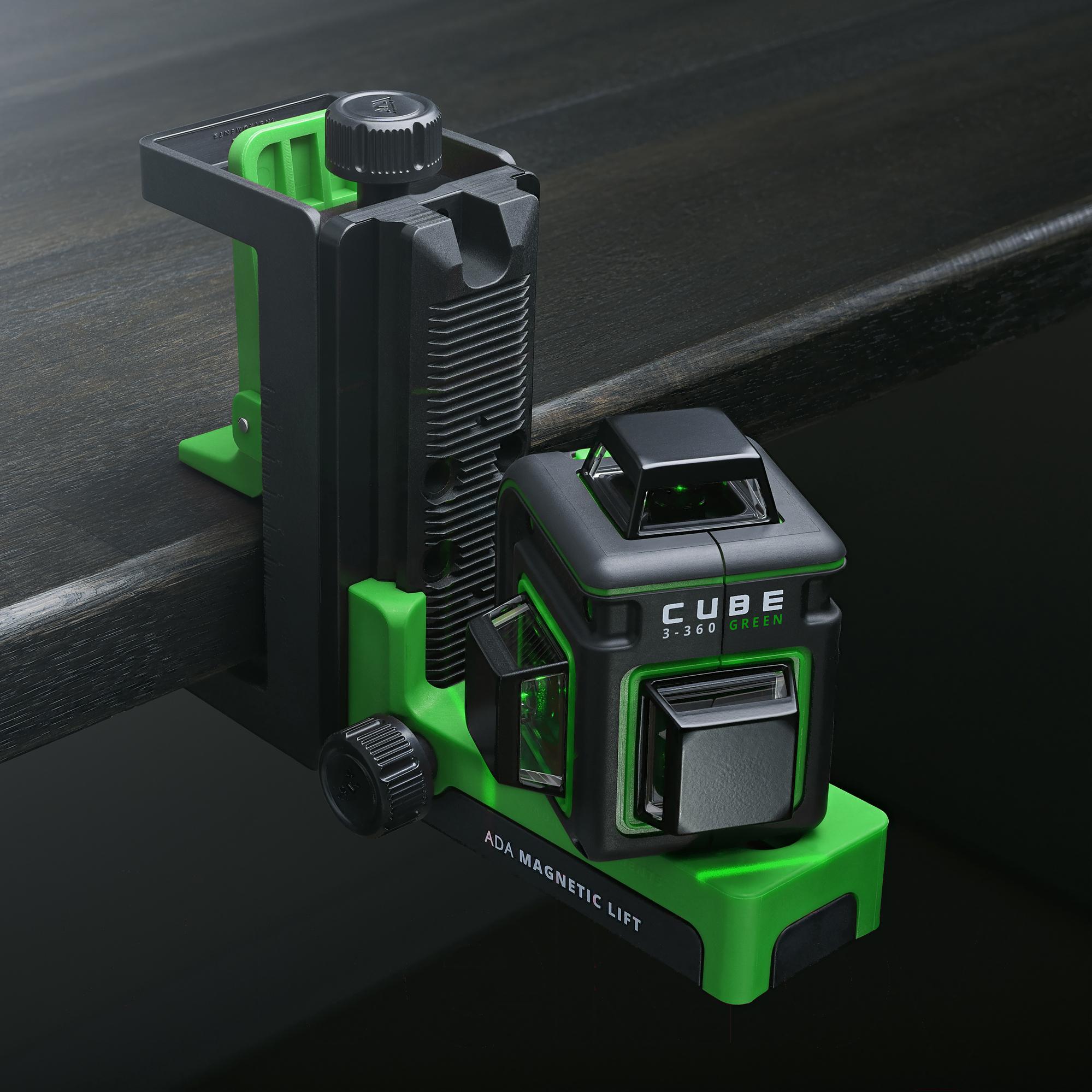 Лазерный нивелир ADA Instruments Cube 3-360 Green Professional Edition (А00573)