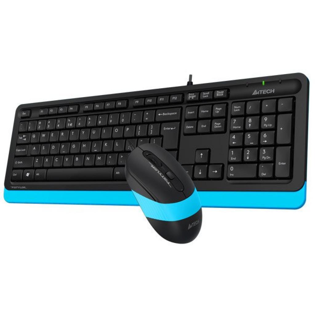 Набор периферии A4Tech Fstyler F1010 Blue черный/синий