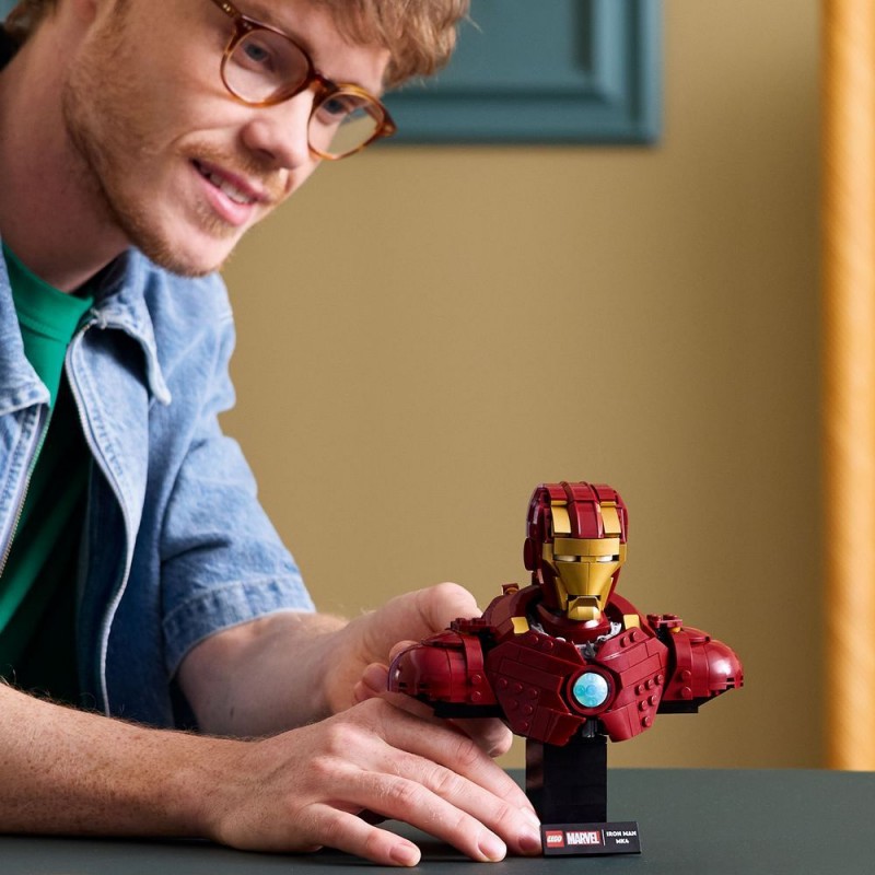 Конструктор Lego Marvel Бюст Железного Человека MK4 (76327)