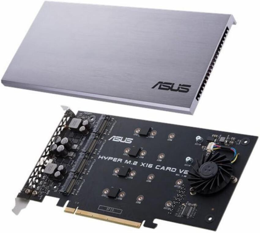 Плата расширения Asus HYPER M.2 X16 CARD V2