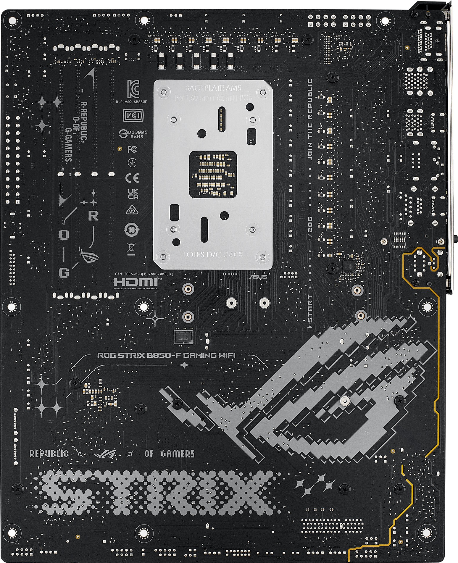 Материнская плата Asus ROG Strix B850-F Gaming WIFI (90MB1J70-M0EAY0)