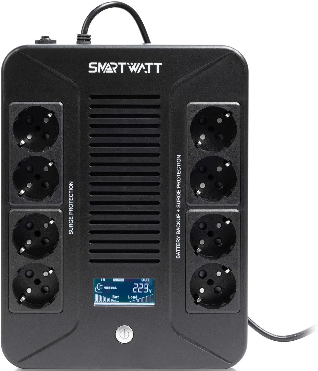 Источник бесперебойного питания Smartwatt Safe Pro LCD черный (3703020280001)