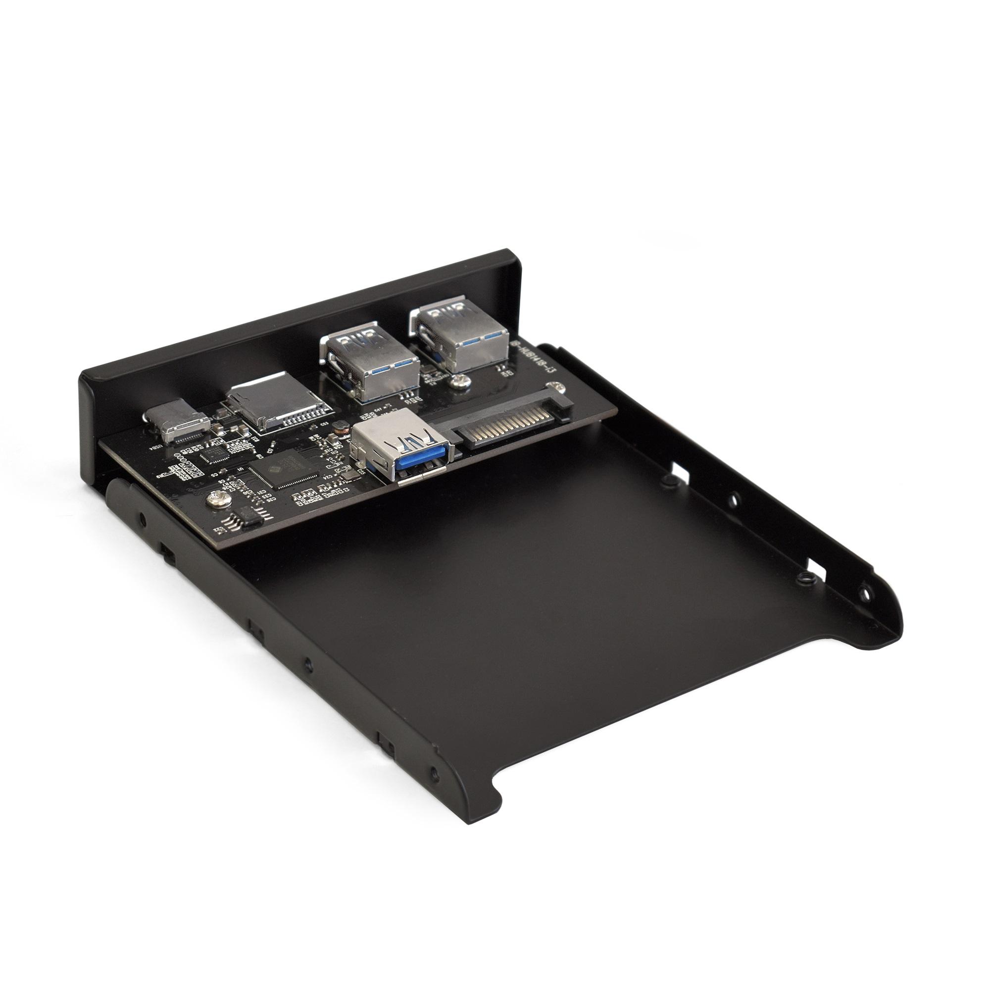 Планка на переднюю панель корпуса ExeGate U3H-621 (EX283578RUS)