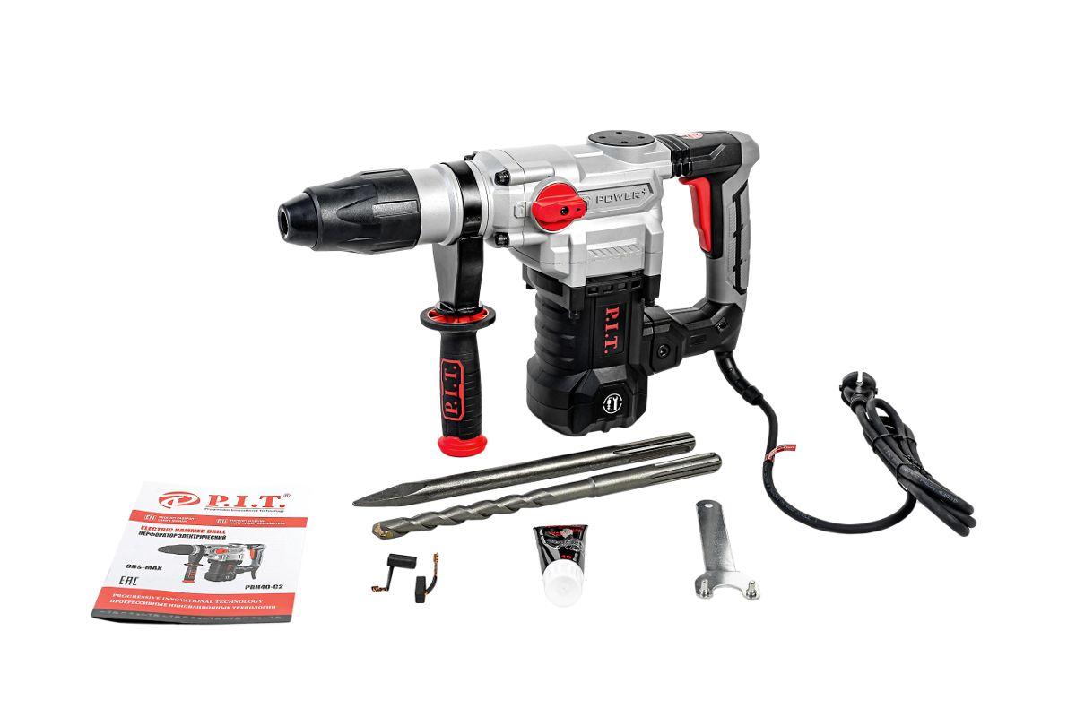 Перфоратор P.I.T PBH40-C2 кейс
