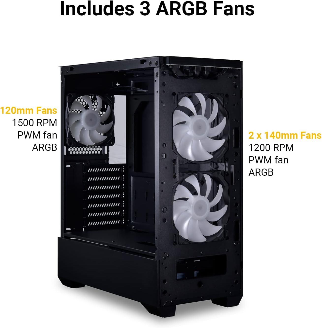 Корпус Lian Li Lancool 205 MESH C ATX без БП Black (G99.OE764CX.00)