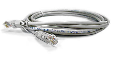 Патч-корд Lanmaster LAN-PC45/U6-1.0-GY серый