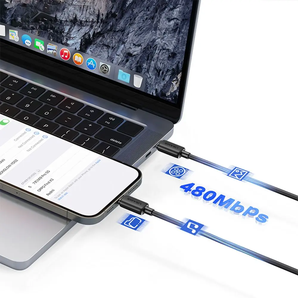 Кабель Usams US-SJ691 черный (SJ691USB01)