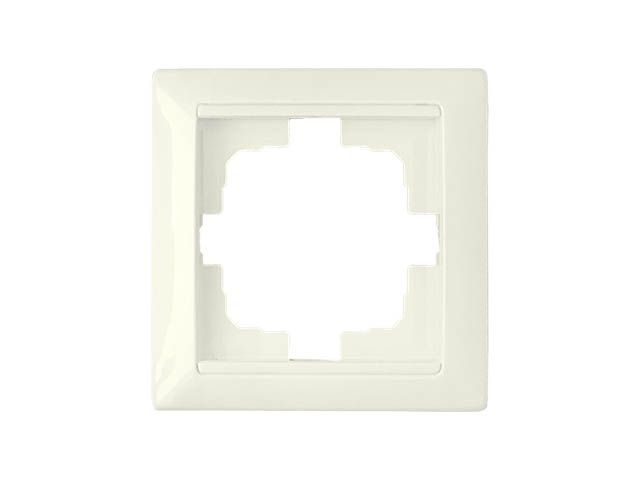 Рамка 1-местная бежевая, Стиль, BYLECTRICA