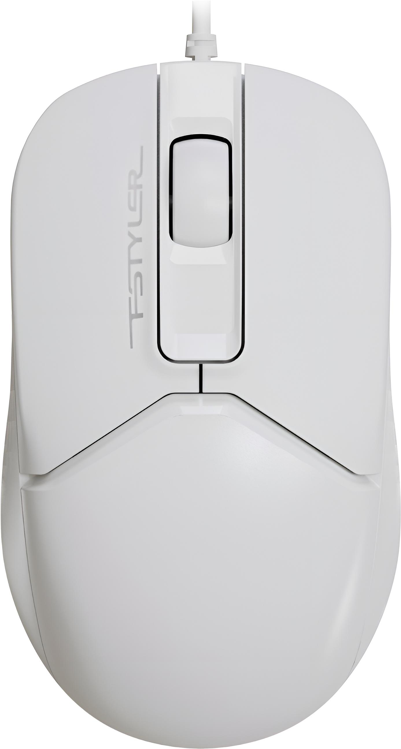 Мышь A4Tech Fstyler FM12 белый