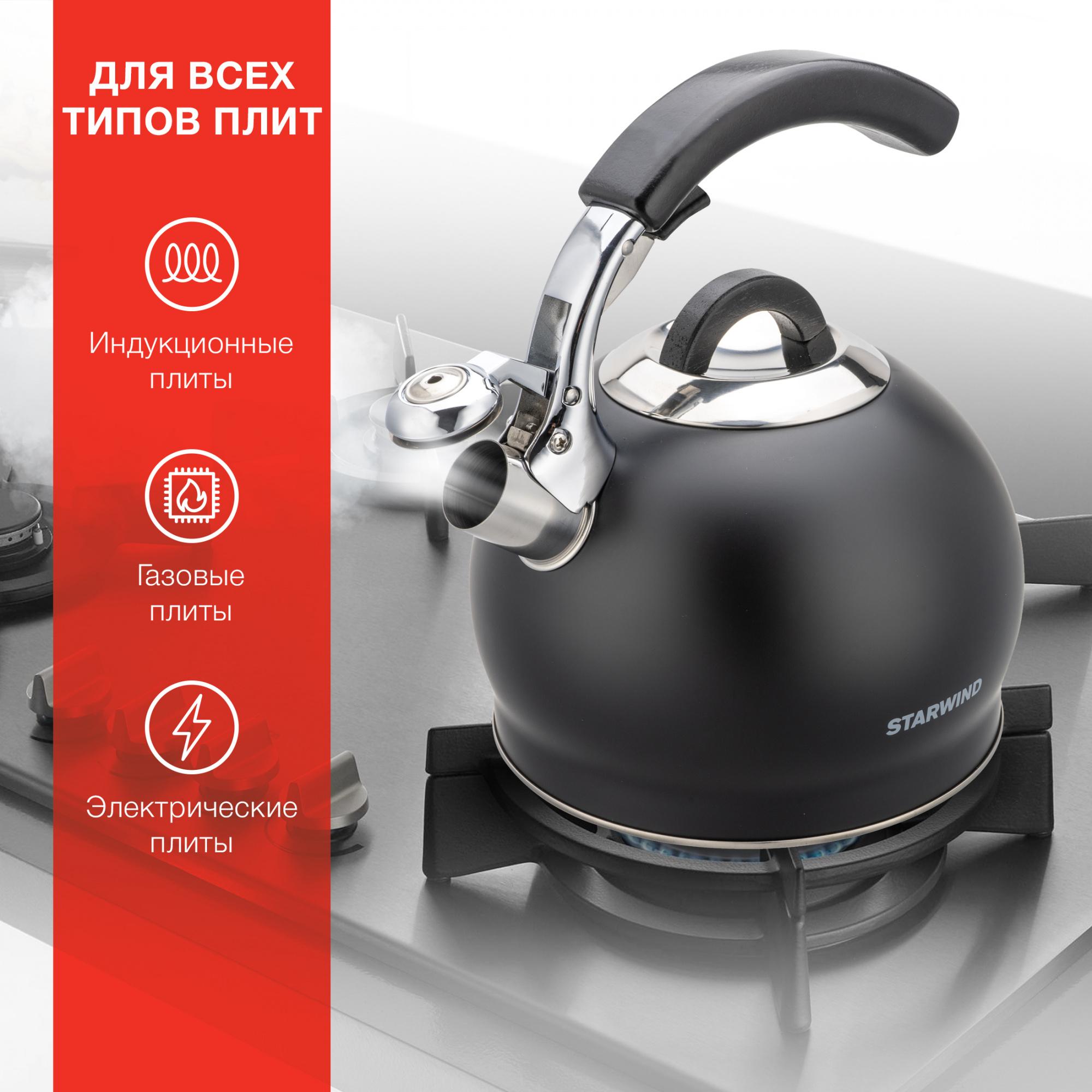 Чайник StarWind Chef Concept черный (SW-CH1510)