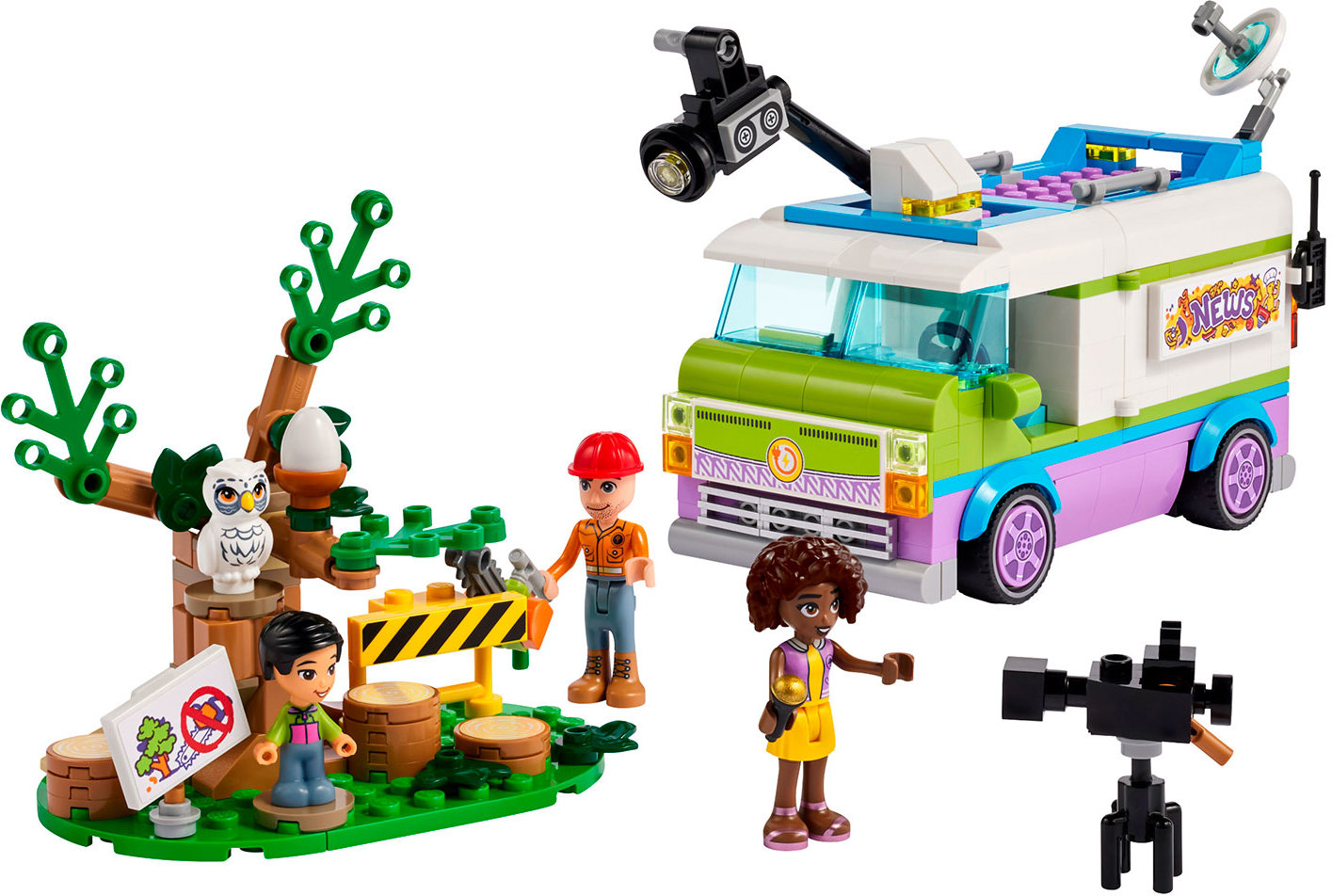 Конструктор Lego Friends Фургон отдела новостей (41749)
