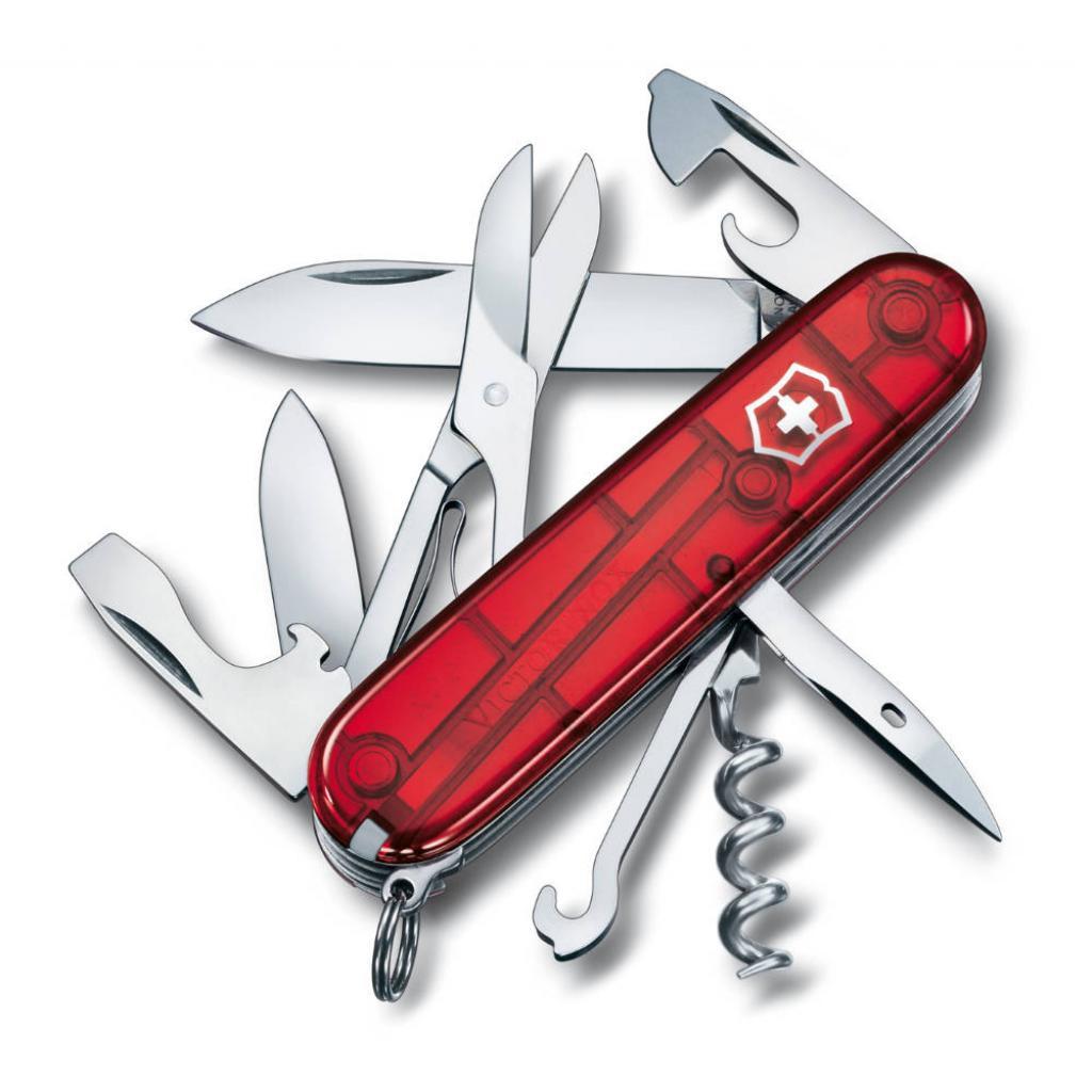 Туристический нож Victorinox Climber красный (1.3703.T)