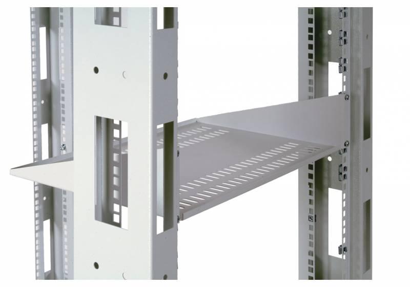 Полка стационарная ЦМО МС-40 нагр.:15кг. 19" 400мм серый (упак.:1шт)
