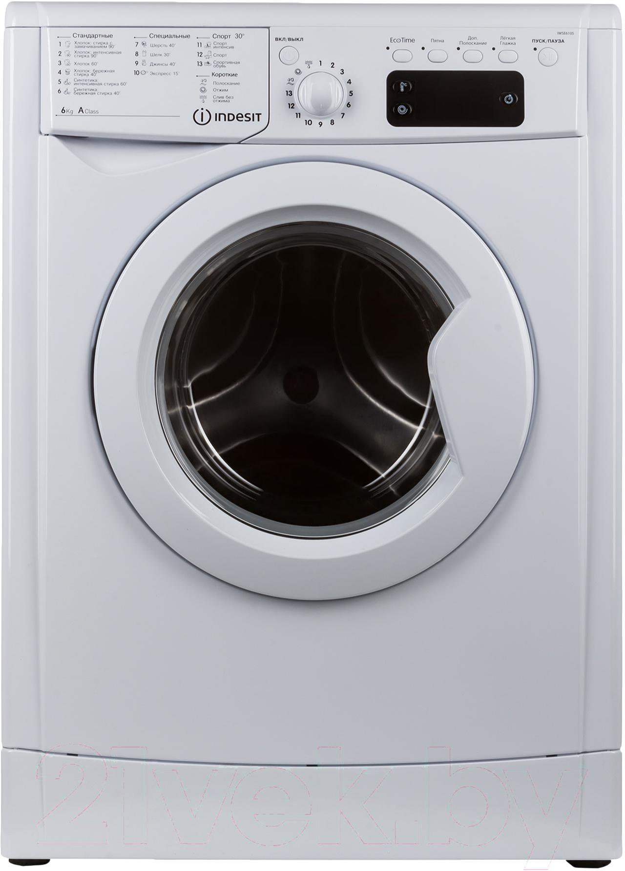 Стиральная машина Indesit IWSE 6105 (CIS)L (869991619970)