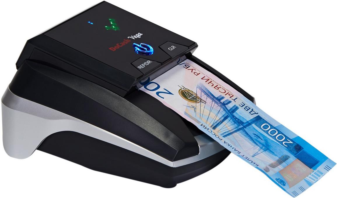 Детектор банкнот DoCash Vega T автоматический рубли АКБ