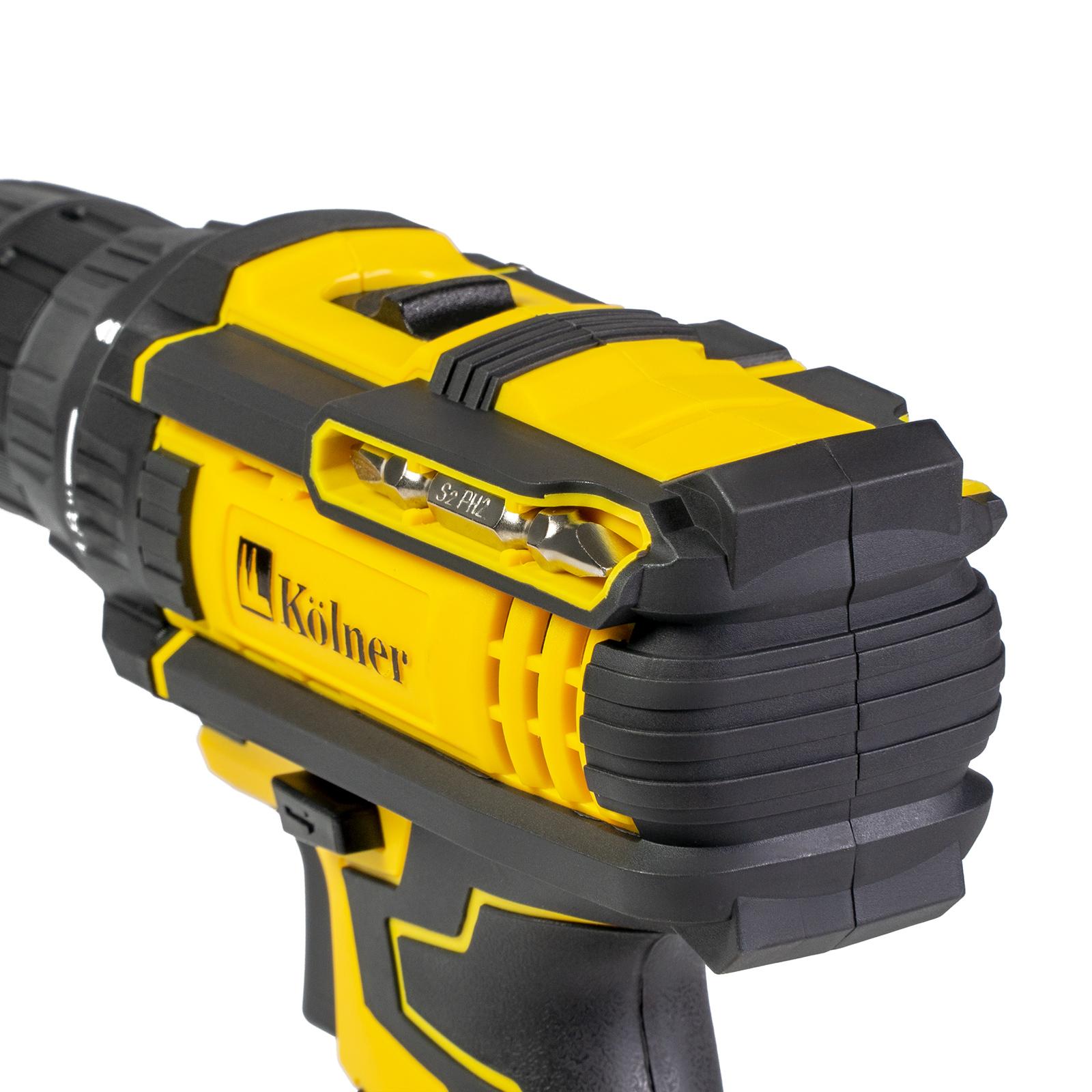 Дрель-шуруповерт Kolner KCD 14.4/2-2L с 2-мя АКБ (кн14.4-2-2л)