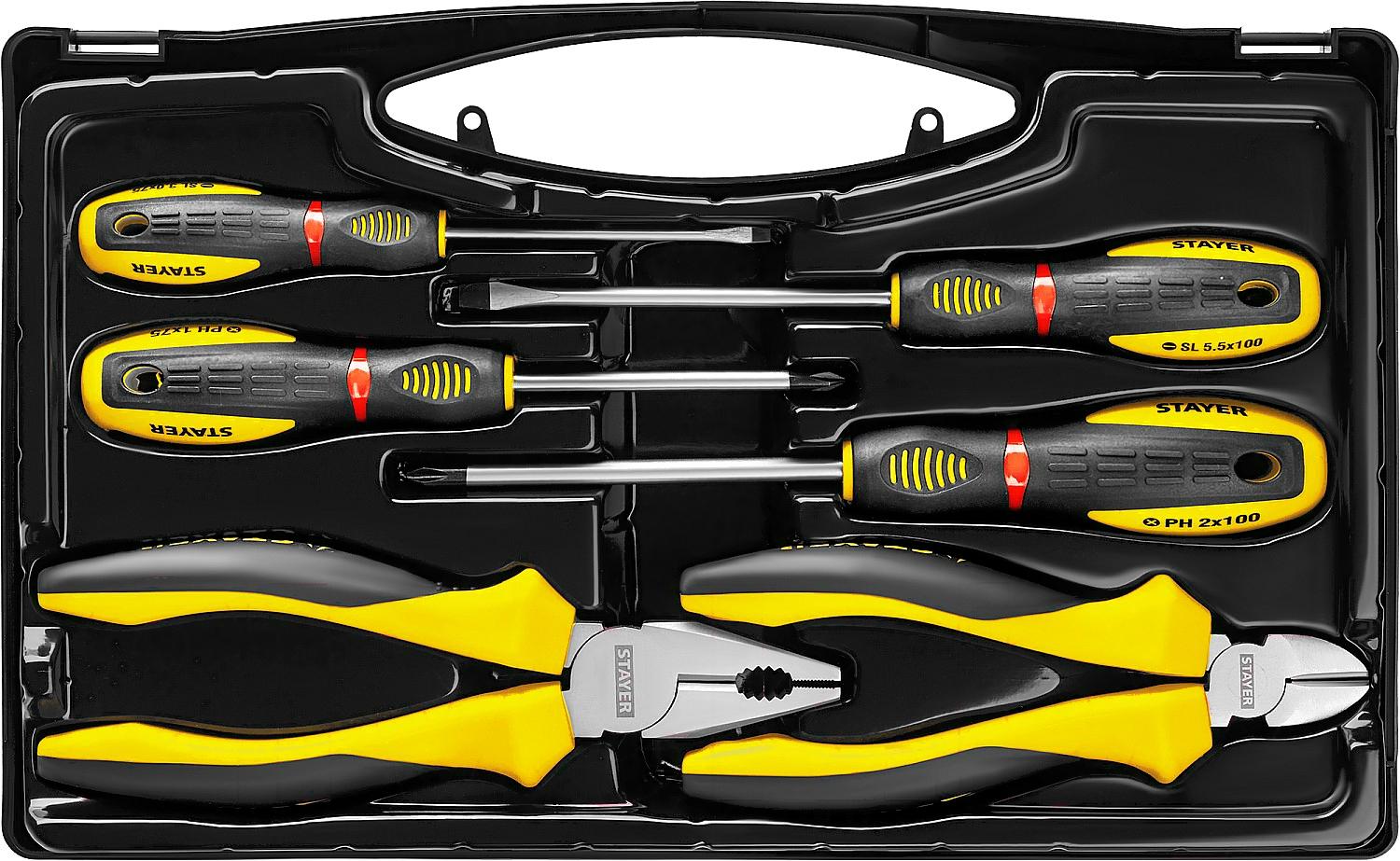 Набор инструментов Stayer 2202-H6 кейс