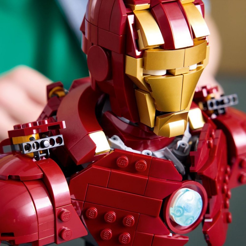 Конструктор Lego Marvel Бюст Железного Человека MK4 (76327)