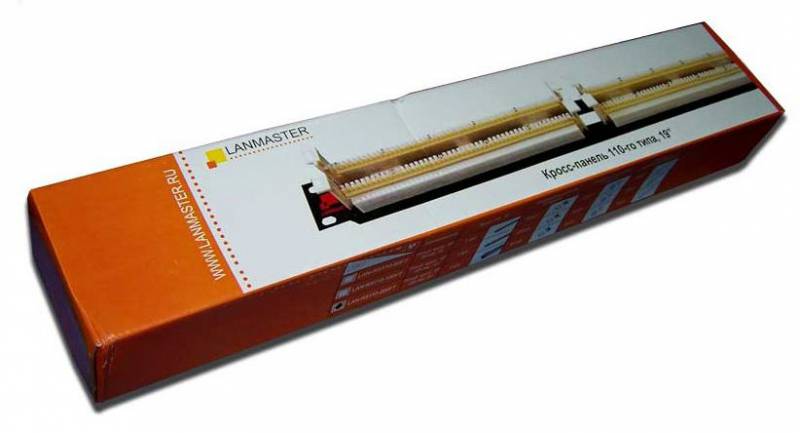 Патч-панель Lanmaster LAN-RS110-200FT