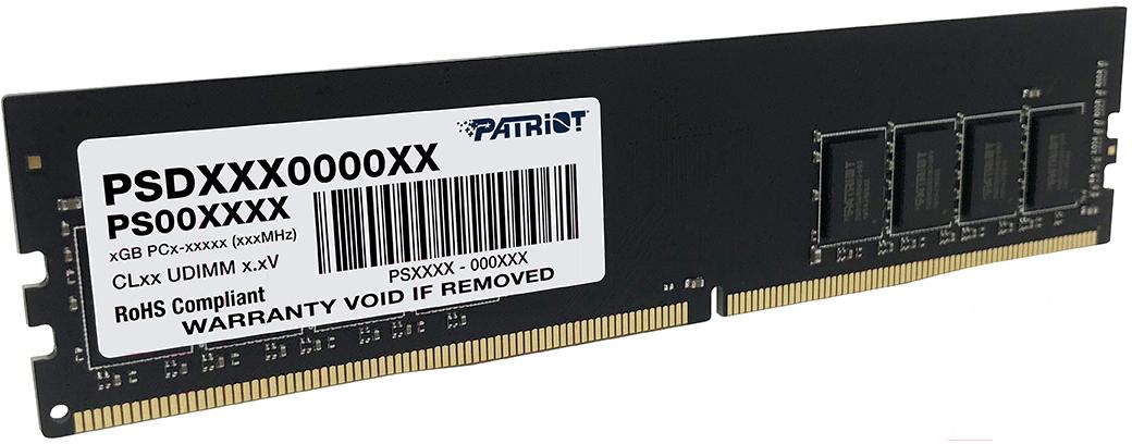 Оперативная память Patriot DDR4 8GB Signature RTL (PSD48G26662)