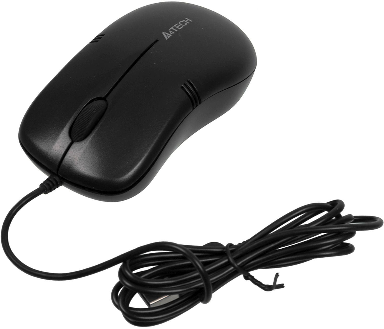 Мышь A4Tech OP-560NUS черный