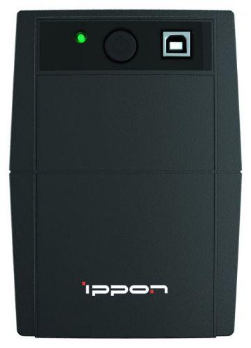 Источник бесперебойного питания Ippon Back Basic 650S Euro черный (1373874)
