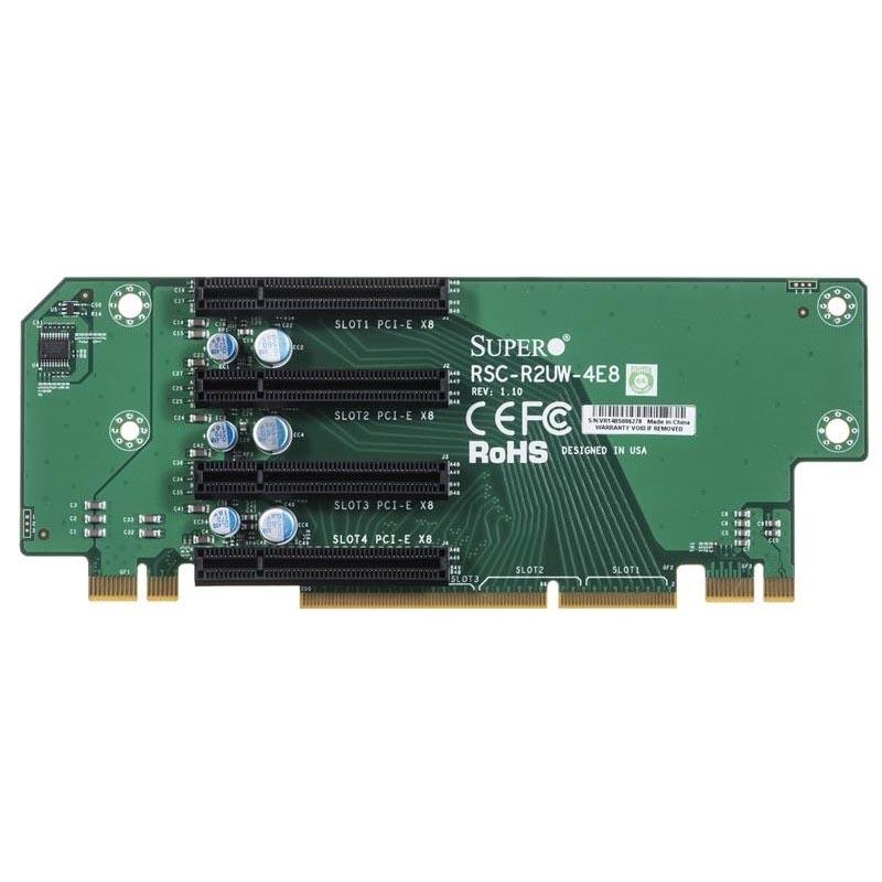Райзер SuperMicro RSC-R2UW-4E8