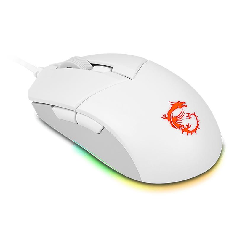 Мышь MSI Clutch GM11 белый (S12-0401970-CLA)