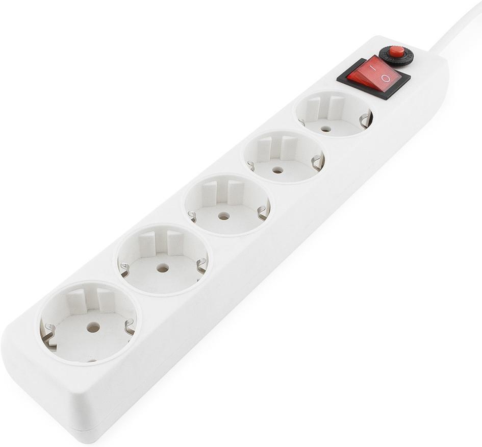 Сетевой фильтр Гарнизон ЕНLW-4 0.5 м 5 р белый