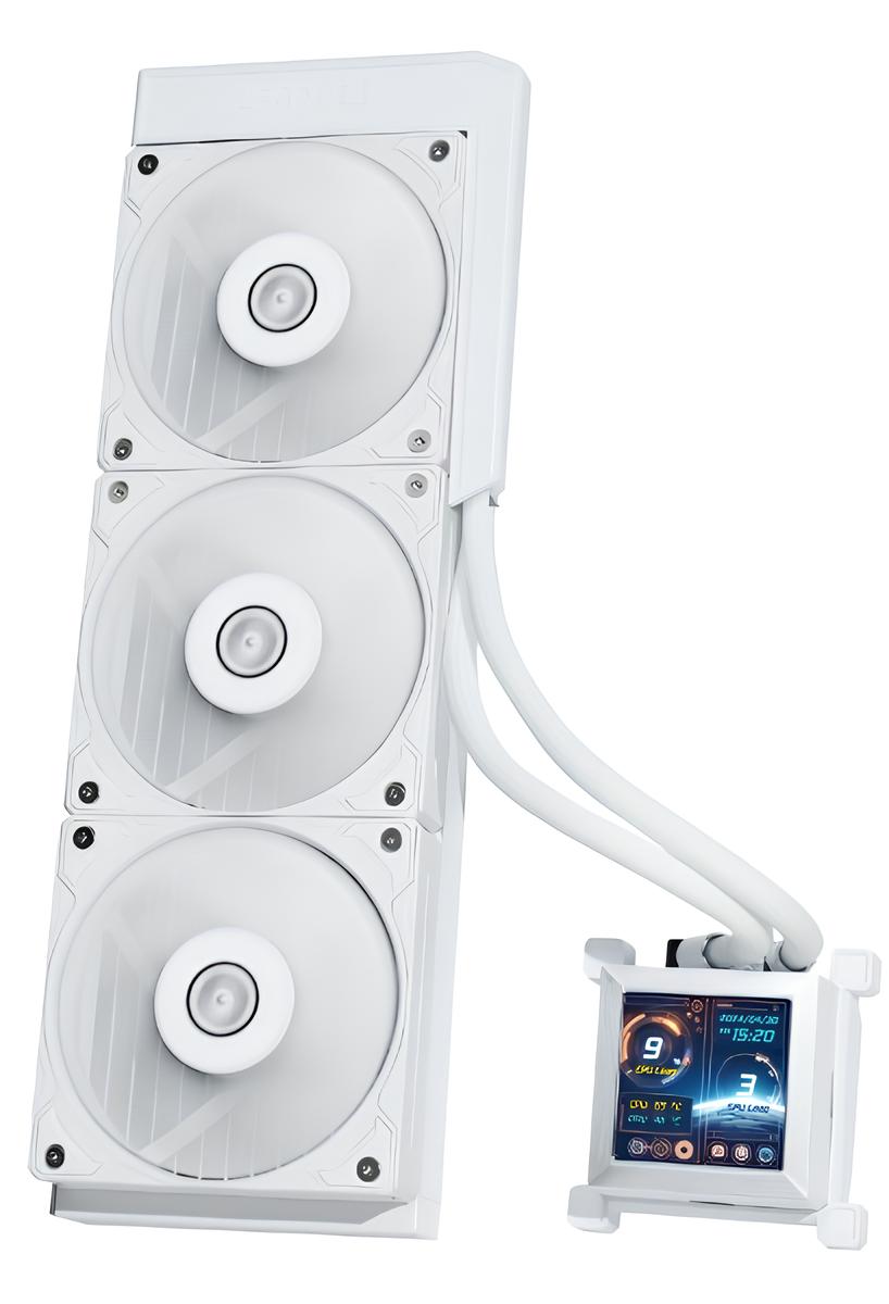 Система жидкостного охлаждения для процессора Lian Li HydroShift LCD 360S White (G89.GHSLCD36SW.00)