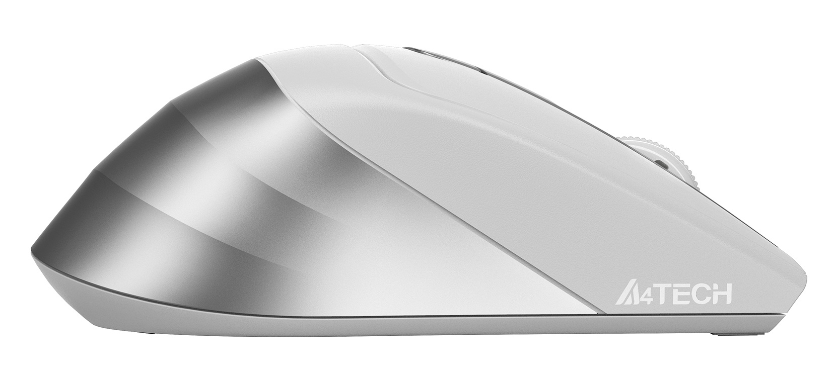 Мышь A4Tech Fstyler FG35 серебристый/белый