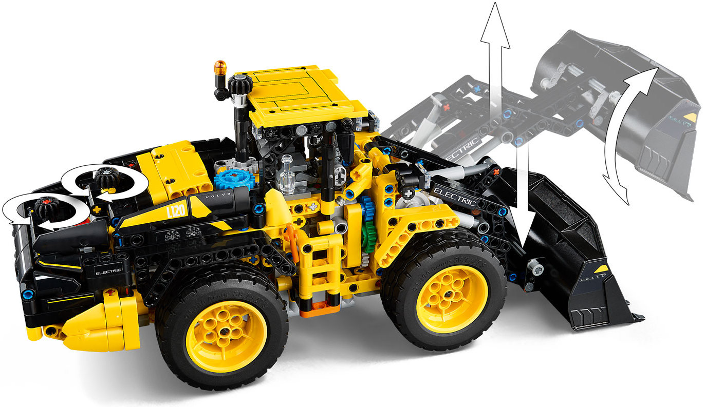 Конструктор Lego Technic Электрический колесный погрузчик Volvo L120 (42209)