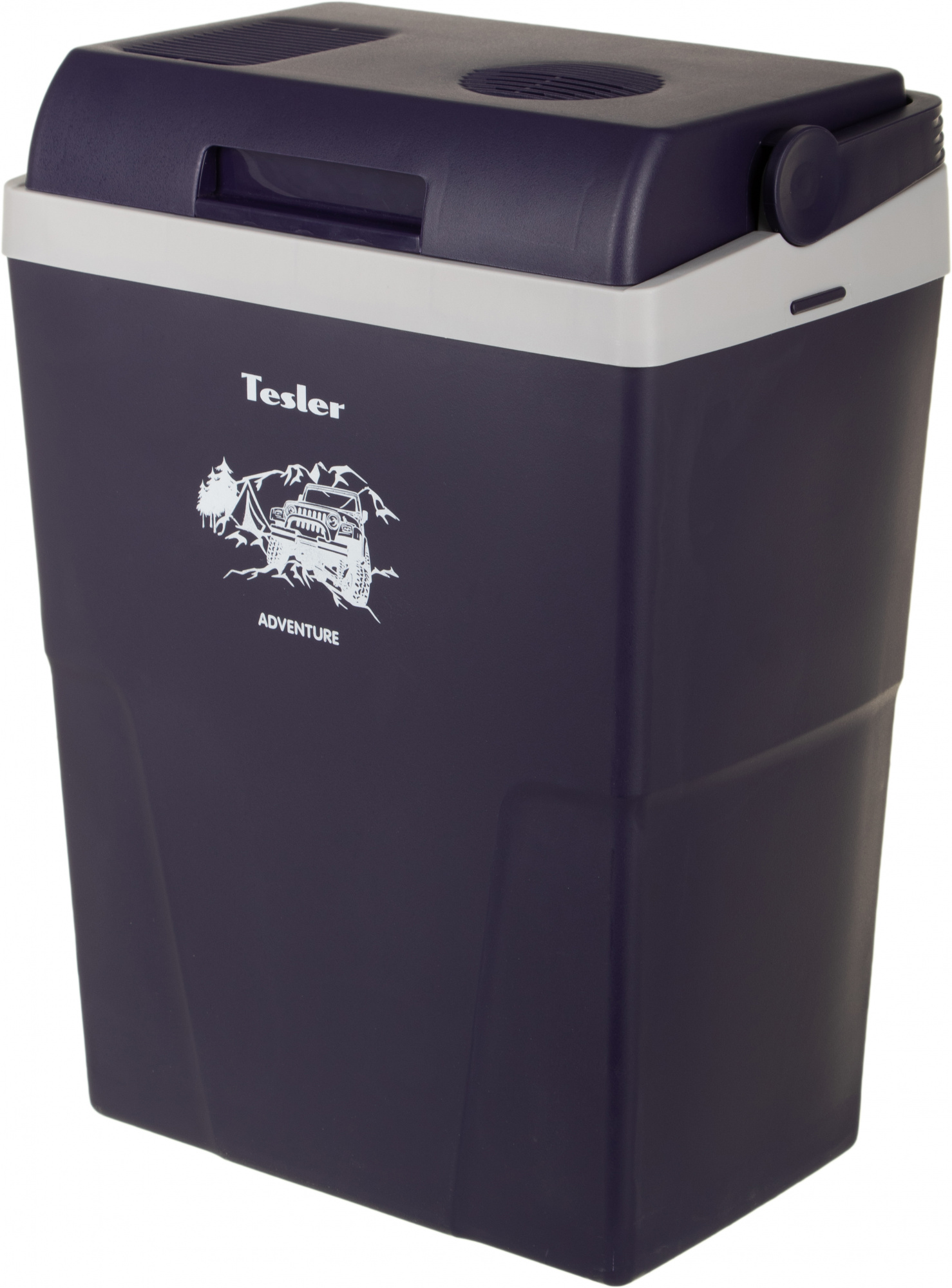 Автохолодильник Tesler TCF-2212 фиолетовый/белый