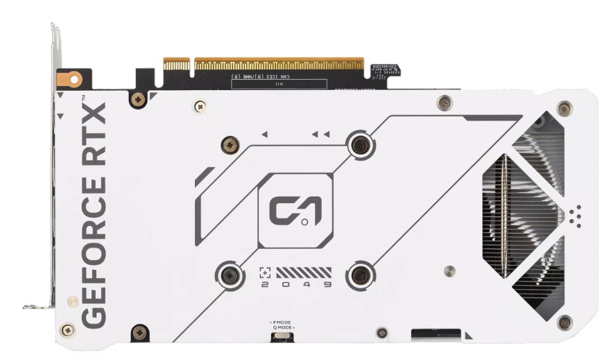Видеокарта ASUS GeForce RTX 5060 Dual White OC 8GB GDDR7 DUAL-RTX5060-O8G-WHITE (90YV0N15-M0NA00)