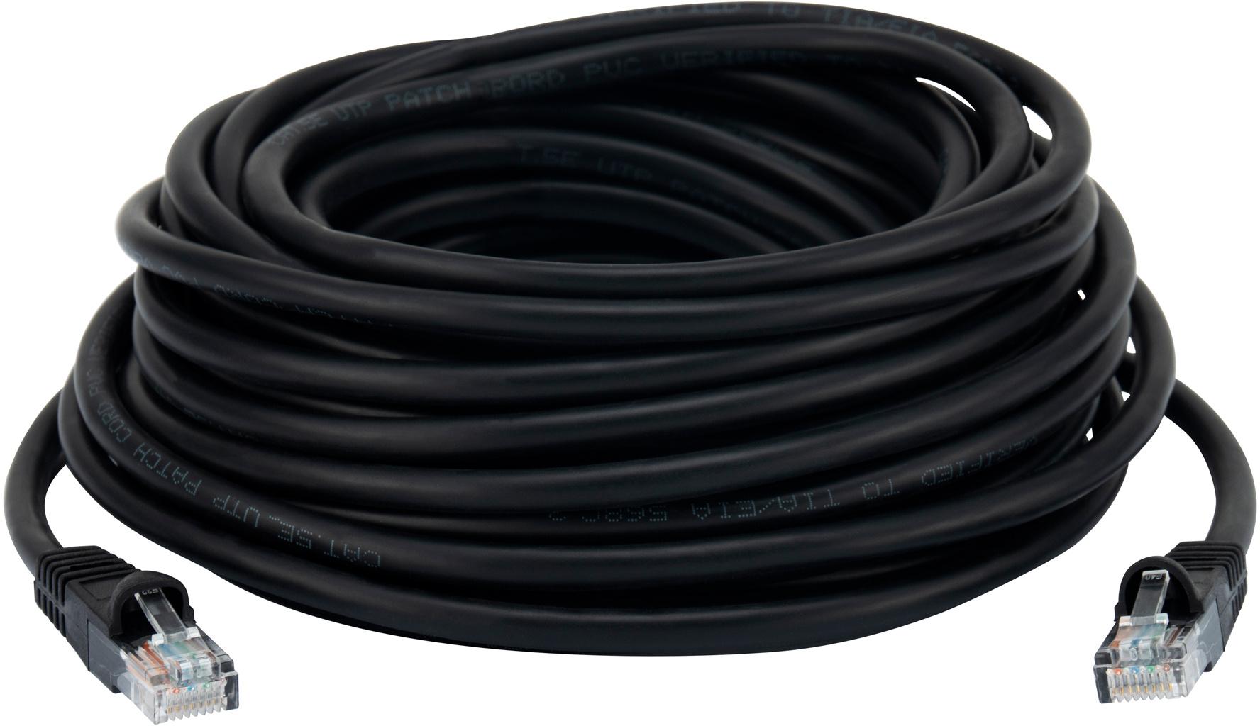 Патч-корд Buro UTP cat5E 10м черный