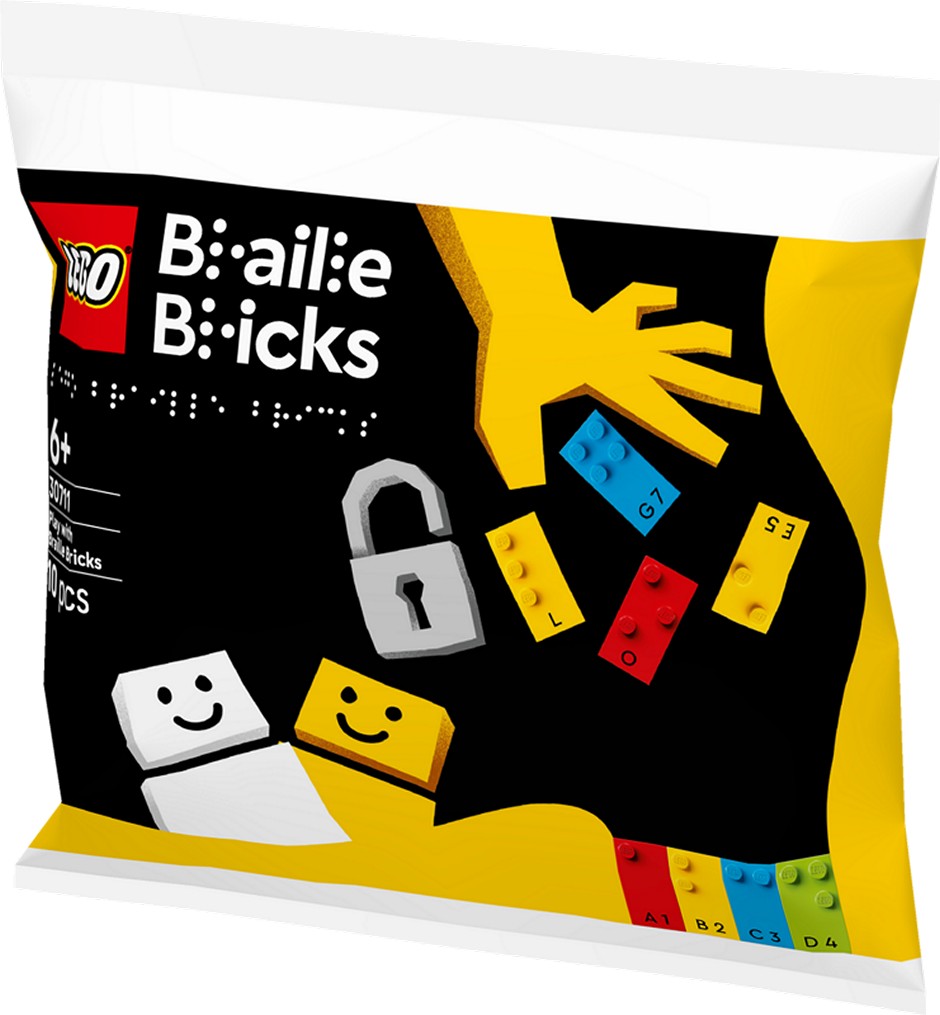 Конструктор Lego Braille Bricks Игра с кубиками Брайля (30711)