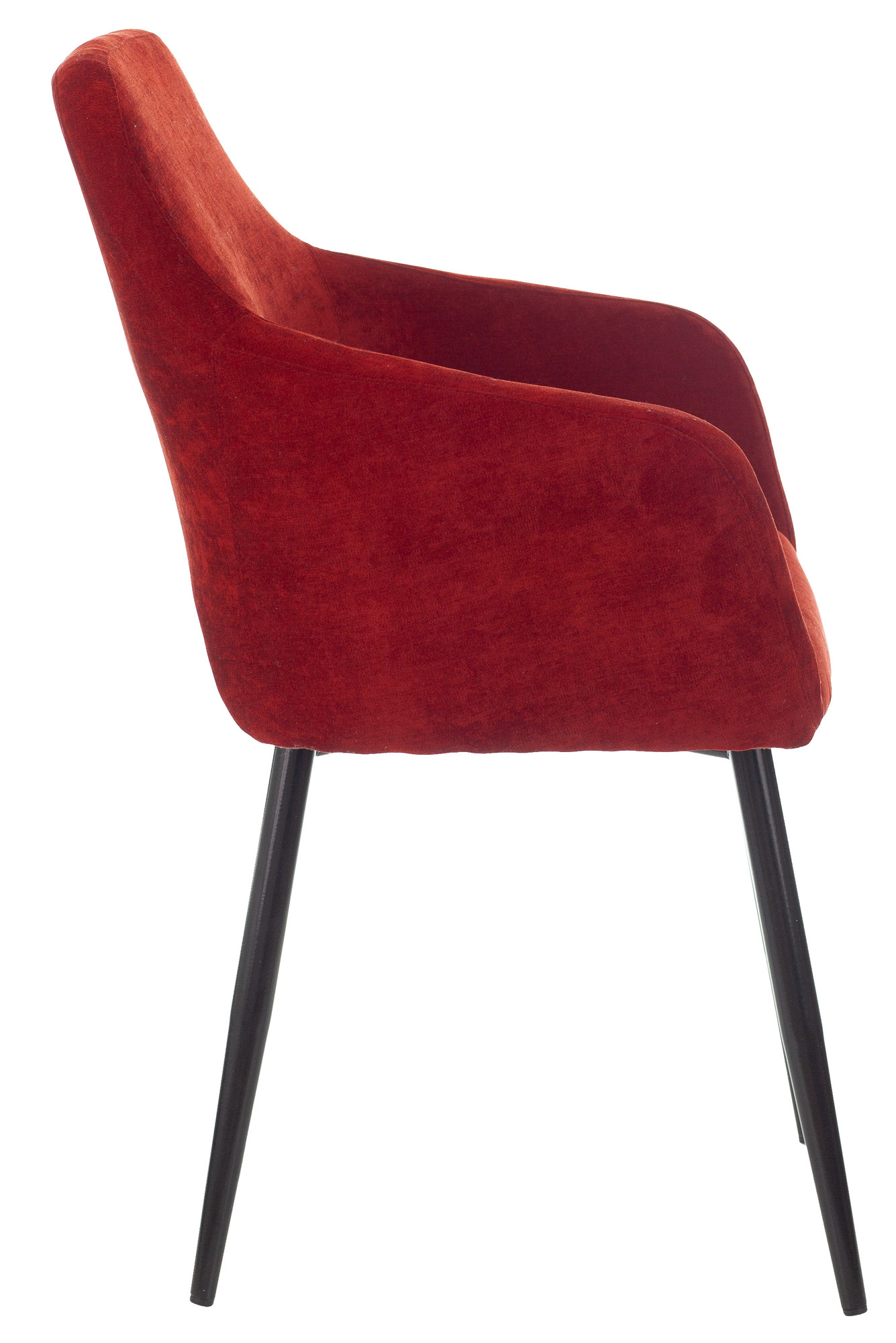 Cтул Бюрократ CH-380F/Velvet 09 бордовый